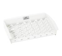 Burg Wächter Cashboard Grey 249x146x50mm 8 Coin Compartments 24680