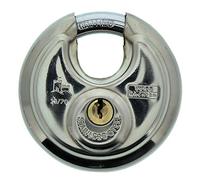 Burg Wächter Circle 21 70 SB Disc Padlock 70mm 2170sb, Silver-Coloured, 26.60 mm