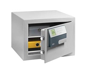 Burg-Wächter City-Line Furniture Safe with Electronic Combination Lock, Security Level B, Fire Protection DIN 4102-A1, C 310 E, Grey, 20.6 L, 30 kg