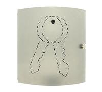 Burg-Wächter Como 6401/22 Ni Stainless Steel Key Box, Grey