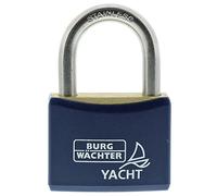 Burg Wächter Duo 460 NI 40 SB Padlock, Brass/Blue