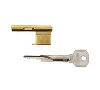 BURG-WÄCHTER E 700/3 Keyhole Locks, Gold, 7 mm