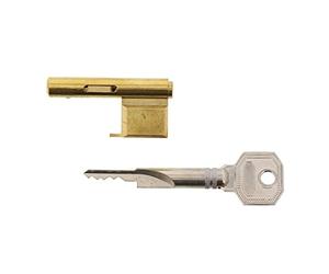 Burg Wächter E 700/3 Cylinder Keyhole Lock with Stop for Mortise Locks 3 Keys Cylinder Diameter 7 mm