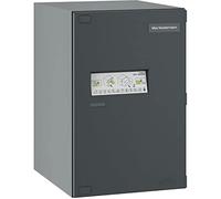 Burg-Wächter eBoxx Parcel Box for Outdoor Use, for All Standard Parcel Services, Weather-Resistant, Galvanised Steel, 98 L Volume, E 635 ANT, Anthracite (Similar to RAL 7016)