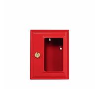 Burg-Wächter 6160 Emergency Key Cabinet, Red, Ohne Hammer