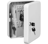 Burg Wächter FAVOR Key Cabinet 48 Hooks White Secure Storage 35870