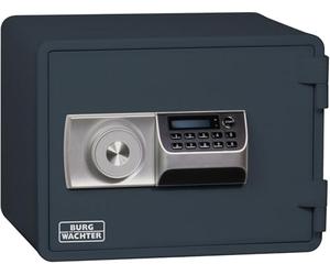 Burg-Wächter Fire Safe with Electronic Combination Lock, Fireproof Document Safe, FP 44 E, 14.3 L, 25.0 kg, Steel, Anthracite, 34770