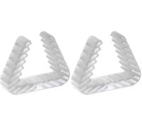 BURG-WÄCHTER FKL 2090T Window Clamp, Plastic, Transparent (Pack of 2)