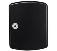 Burg Wächter KB 15 S Key Cabinet 15 Hooks Matt Black Includes 2 Keys 28230