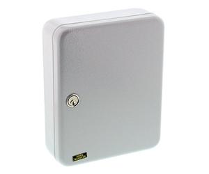 BURG-WÄCHTER, Key Box, 24 Hooks, Can be Integrated into Locking Systems, Sheet Steel, Height: 310 mm, CS 24, Light Grey