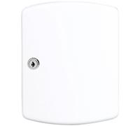 Burg Wächter Key Cabinet 24 Hooks White Includes 2 Keys 28260