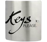 Burg Wächter Keybox 6205/10 Ni 10 Hooks Stainless Steel Magnetic Lock 33640