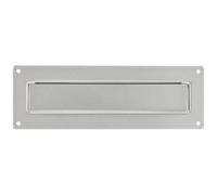 BURG-WÄCHTER, Letter Slot with Nameplate, Stainless Steel, Porta 791 Si, Silver