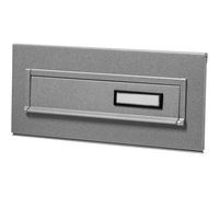 BURG-WÄCHTER, Letter Slot with Nameplate, Steel, Blende 794 Si, Silver