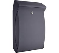 Burg-Wachter Swing Weatherproof Plastic Post Box Anthracite
