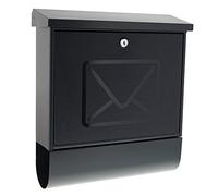 Burg-Wächter Lucenta 2701 ANT Letter Box with Translucent Door, Anthracite