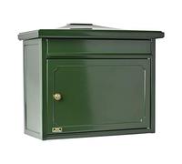 Burg-Wächter Kopenhagen 882 GR Steel Mailbox, Green