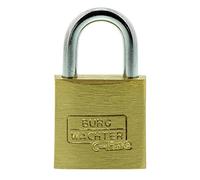 BURG-WÄCHTER Lock, Set of 3, Shackle Strength 3.5 mm, 4 Keys, Trio 222 20 SB