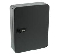 BURG-WÄCHTER Lockable Key Box with Combination Lock, 1 Piece, KC 36 C, 300x240x74mm (HxBxT),Black