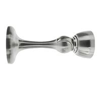 BURG-WÄCHTER Magnetic Door Stop for Wall Mounting, In ixing Material, Holding Force: Approx. 6 kg, TWM 2495 Ni SB, Stainless Steel Optic