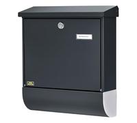 Burg-Wächter Set Vario 86720 ANT Wall-Mount Letterboxes, Anthracite, Small