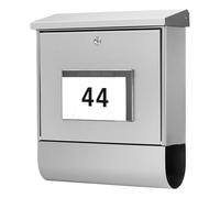 BURG-WÄCHTER 75310 Malaga 4400 NI Letterbox, stainlesssteel