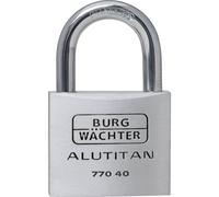 Burg Wächter Padlock 40mm Aluminium robust and rust-resistant 36061