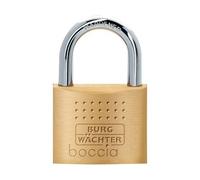 Burg Wächter Padlock Brass 50mm Solid Rust-Free 6 Keys Secure