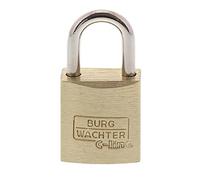 BURG-WÄCHTER padlock, set of 4, 3 mm shackle thickness, 4 keys, Quadro 222 15 SB