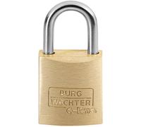 Burg Wächter Padlock Solid Brass Body 15mm Keyed-Different 2951