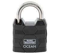 Burg Wächter 42141 Padlock Ocean 490 Ni 40 SB, Black