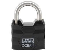 Burg Wächter 42161 Padlock Ocean 490 Ni 60 SB, Black