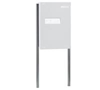 BURG-WÄCHTER, parcel box rack, Universal 150 eBoxx NI, stainless steel, post