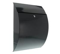 Burg-Wachter Anthracite Grey Riviera Wall Mounted Postbox - 460 x 335 x 130mm