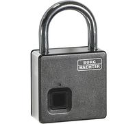 Burg Wächter Scan & Lock 610/53 SB Padlock 53 mm Fingerprint Lock