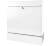 Burg Wächter SEATTLE Letterbox Steel White Weatherproof DIN C4 42040