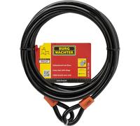 BURG-WÄCHTER Security Cable, with Two Loops, Extra Long: 500 cm, 750 500