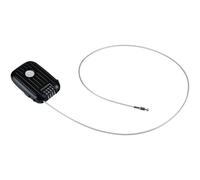 Burg Wächter Snap+Lock 715 Steel Cable Lock Black Combination 135cm
