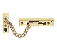 Burg Wächter Safety Door Chain with Child Safety Lock 15cm Length TK 75 SB Nickel Plated Chain Length 15cm