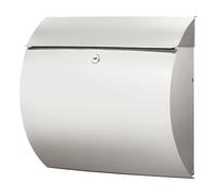 Burg Wächter Toscana Letterbox Qty: 1, Silver, 38640
