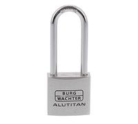 Burg Wächter 30 45 Burg 770 HB Padlock Aluminium Titanium 30 mm SB