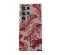 Burga Case for Galaxy S24 Ultra Tough Anti-Shock Model Tender Kiss, Red