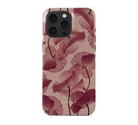 Burga Case for iPhone 15 Pro Tough Shockproof Model Tender Kiss, Red