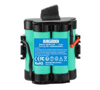 BURGARDEN 18 V 3500 mAh Li-ion Battery for Gardena Robotic Lawnmower R40Li R45Li R50Li R70Li R75Li R80Li Husqvarna Automower 105 305 308 McCulloch ROB R600 R800 R1000 Flymo Robotic Lawnmower 12 00R