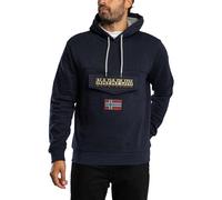 Hooded sweatshirt Napapijri Burgee Winter 4 Bleu L