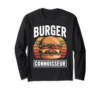 Burger Connoisseur Juicy Cheese Delight Long Sleeve T-Shirt
