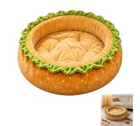 Burger Dog Bed - Plush Hamburger Shaped Pet Play | Cozy Hamburger-Shaped Dog Bed for Interactive Play and Relaxation, Perfect for Indoor Sniffing and Rest