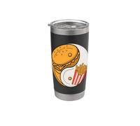 Burger Fries Funny Stainless Steel Insulated Tumbler