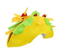 Burger Fries Hat - Small Adult Food Hat, Burrito Hat Decoration - The headband is a fun and innovative carnival party accessory, suitable for carnivals, shows