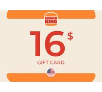 Burger King Gift Card 16 USD Key - UNITED STATES